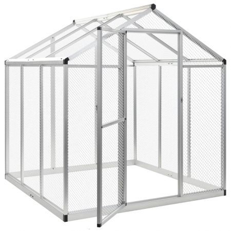 Outdoor Aviary Aluminium 183x178x194 cm