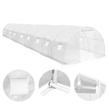 vidaXL Greenhouse 36cubic metre 1200x300x200 cm