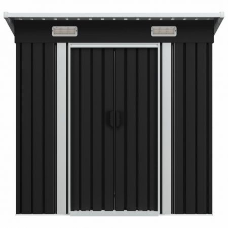 Garden Shed Anthracite Steel