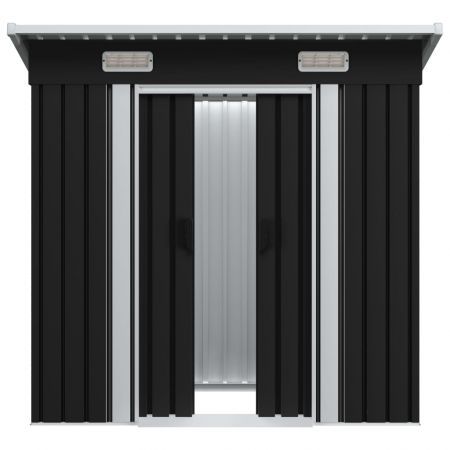 Garden Shed Anthracite Steel