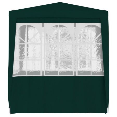 Professional Party Tent with Side Walls 2x2 m Green 90 g/m²