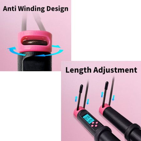 Digital Weight Calories Time Setting Skipping Rope r for Fitness