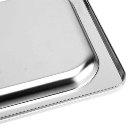 12X Gastronorm GN Pan Lid Full Size 1/2 Stainless Steel Tray Top Cover