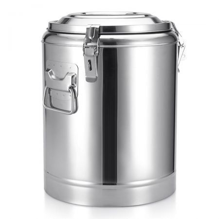 12L Stainless Steel Insulated Stock Pot Dispenser Hot & Cold Beverage Container