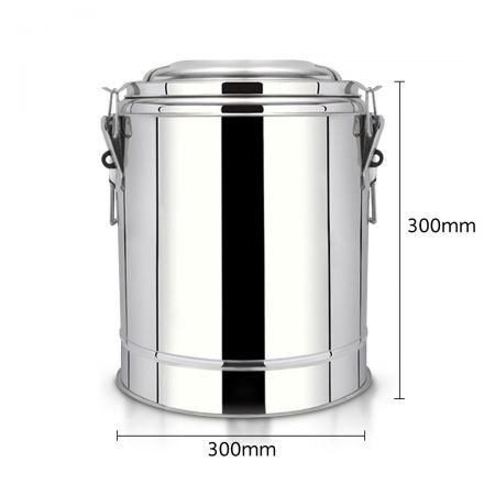 12L Stainless Steel Insulated Stock Pot Dispenser Hot & Cold Beverage Container