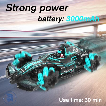 2021 Newest RC 2.4G remote control car toy drift racing high speed small spray stunt led spary music 3 in 1 car