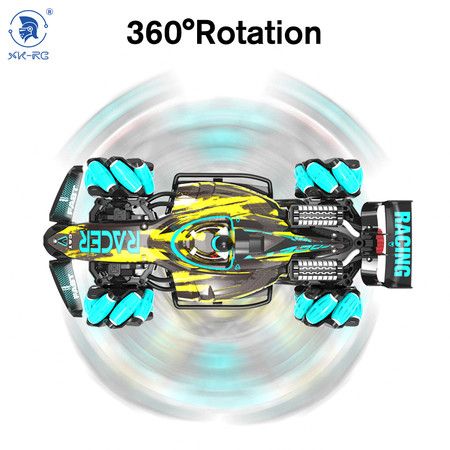 2021 Newest RC 2.4G remote control car toy drift racing high speed small spray stunt led spary music 3 in 1 car