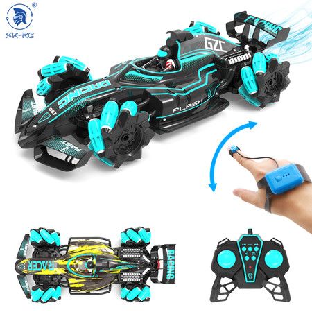 2021 Newest RC 2.4G remote control car toy drift racing high speed small spray stunt led spary music 3 in 1 car