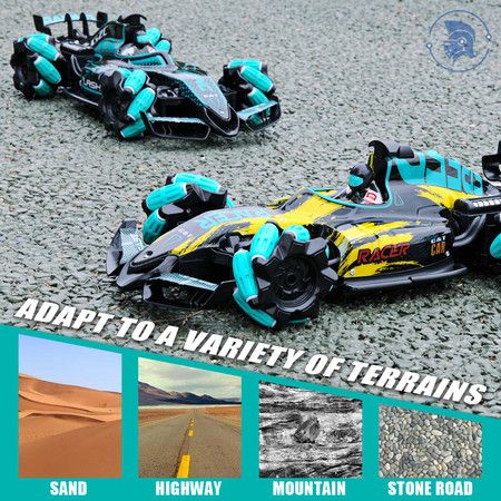 2021 Newest RC 2.4G remote control car toy drift racing high speed small spray stunt led spary music 3 in 1 car