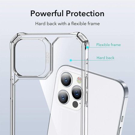 Case Compatible with iPhone 12 pro max(6.7'') -Clear