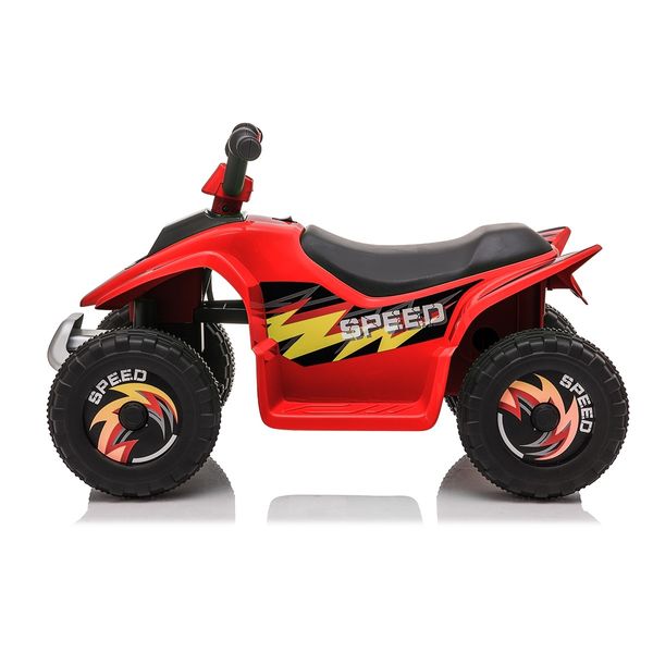 Kids Ride On Toy 6V Electric ATV Quad Rechargeable Battery Red