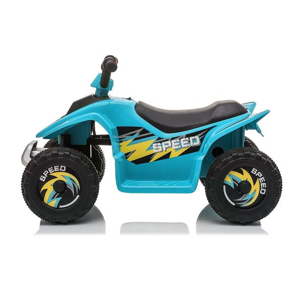 Kids Ride On Toy 6V Electric ATV Quad Rechargeable Battery Blue