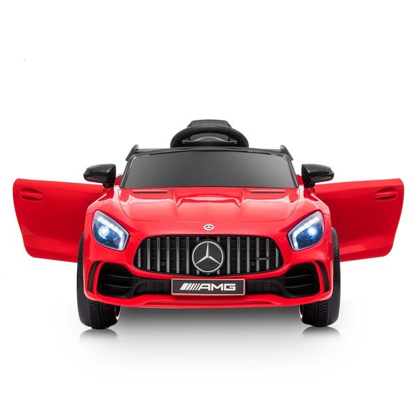 Mercedes-Benz Licensed Children Kids Electric Cars Ride on Toy 2.4G R/C Remote Control Age 3+ Red