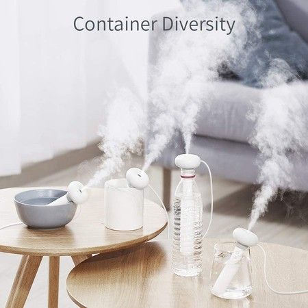 Mini Personal Humidifier for Car, Bedroom | Travel USB Small Humidifiers for Office