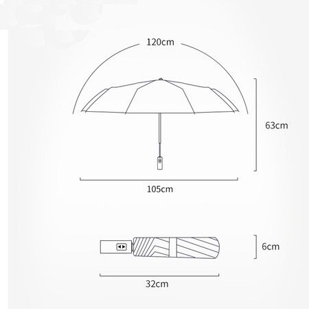 Windproof Double Automatic Folding Umbrella Female Male Car Luxury Large Business Umbrellas Men Rain Women Gift Parasol