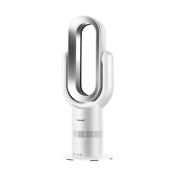 Bladeless Tower Fan Oscillating Heating 2 In 1 Cool Hot with Led Screen and Remote Control