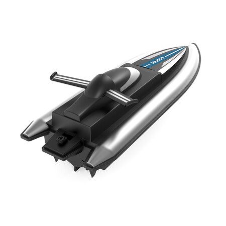 Racing Boat Remote Control with 25KM/H High Speed 4 Channels Electric Blue