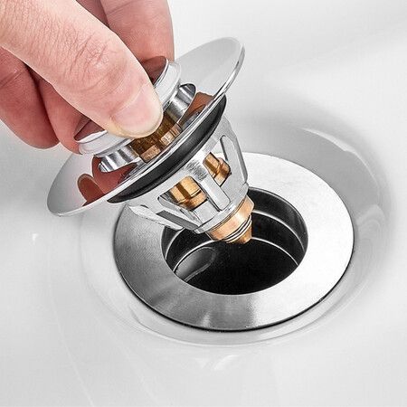 Portable Mini Universal Wash Basin Bounce Drain Filter Kitchen Bathroom Sink Drain Plug Deodorant Plug Faucet Accessorie