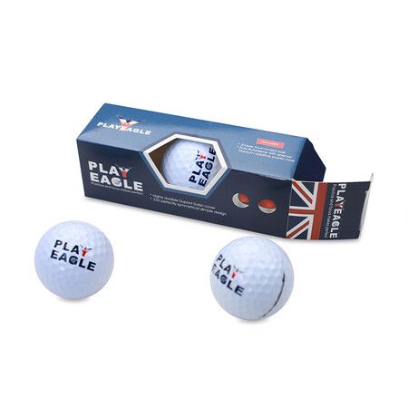 Three Layers High Grade Golf Ball White Color 12pcs/lot