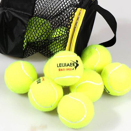 12Pcs Tennis Sheep Wool High Elasticity for Training Sport Ball