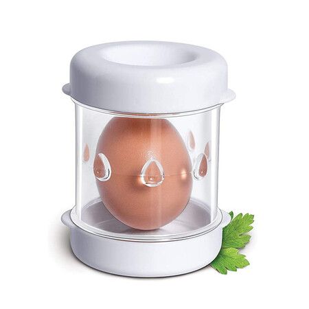 The Negg Boiled Egg Peeler White