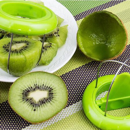 Mini Fruit Kiwi Cutter Peeler Slicer Kitchen Gadgets Tools Kiwi peeling tools For Pitaya Green