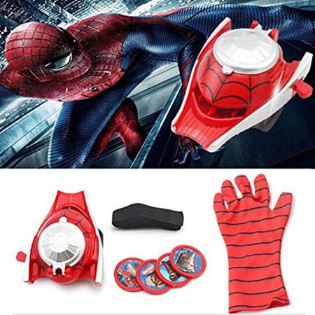 Kids Toy Spider Man Glove + Transmitter Launcher Role Play Set Toy