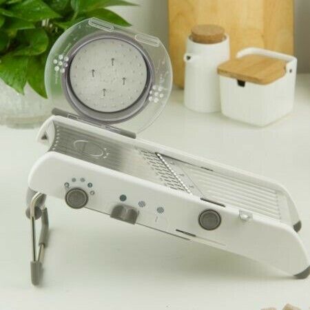 Stainless Steel Vegetable Julienner Mandoline Slicer  Adjustable Safe Grater Blades Vegetable Cutter Mandoline Slicer