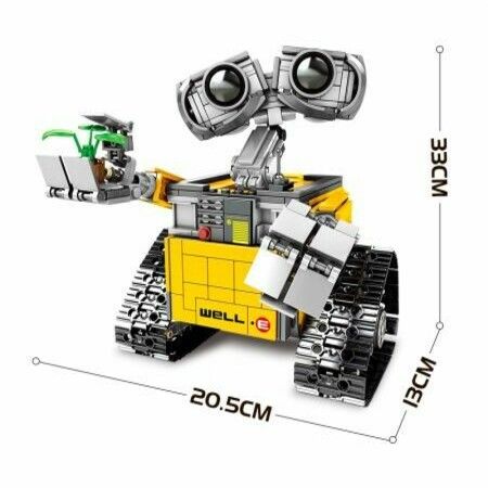 687Pcs WALL E Robot DIY Building Blocks COMPATIBLE WITH SY7007