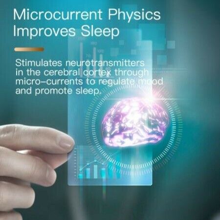 Electric Mini Sleep Aid CES Machine Microcurrent Pulse Stimulator Help Sleep Relaxation Anxiety Depression Insomnia Machine color random