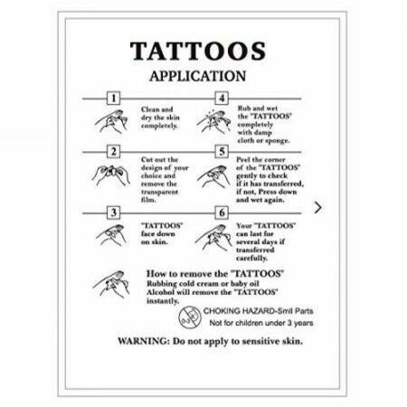 14 sheets Glow Temporary Tattoos for Kids Waterproof Luminous Tattoo Sticker Glow Mixed Style