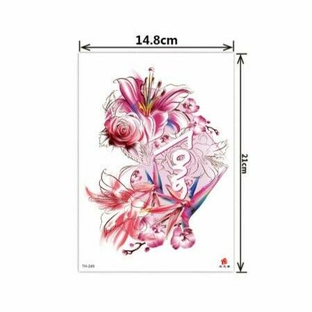 14 sheets Glow Temporary Tattoos for Kids Waterproof Luminous Tattoo Sticker Glow Mixed Style