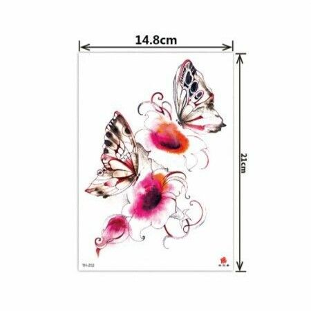 14 sheets Glow Temporary Tattoos for Kids Waterproof Luminous Tattoo Sticker Glow Mixed Style