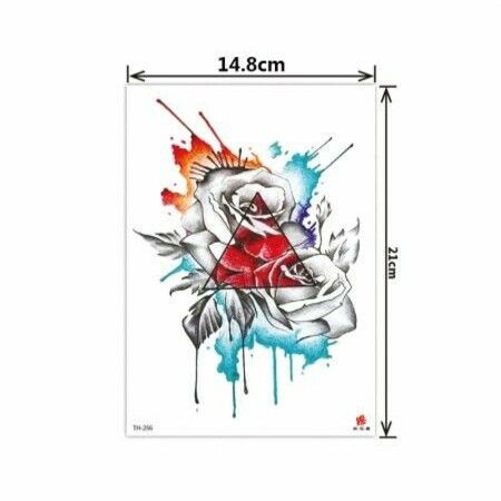 14 sheets Glow Temporary Tattoos for Kids Waterproof Luminous Tattoo Sticker Glow Mixed Style