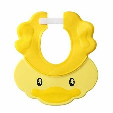 Baby Shower Cap Adjustable Silicone Shampoo Bath Cap Visor Cap Protect Eye Ear for Infants Toddlers Kids Children