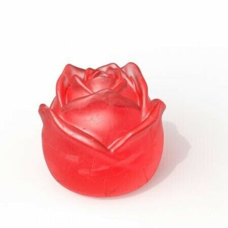 Rose Ice Cube Trays Flexible 3D Silicone Mold