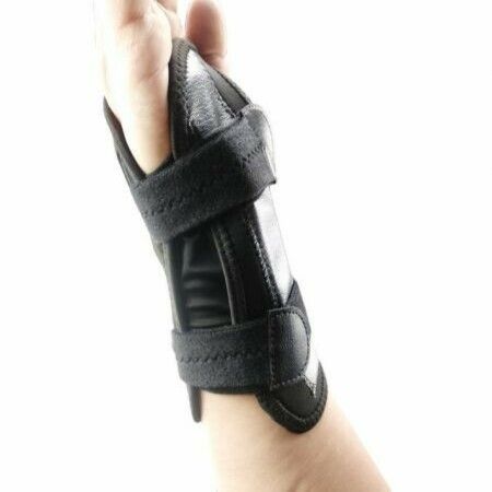 Right Wrist Sleep Support Brace  - Cushioned to Help With Carpal Tunnel and Relieve and Treat Wrist Pain ,Adjustable, Fitted-(Right hand)