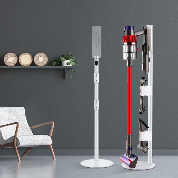 Vacuum Cleaner Stand Accessory Rack Freestanding Wire Organiser Dyson V7 V8 V10 V12 V15 DC30 DC59 DC62