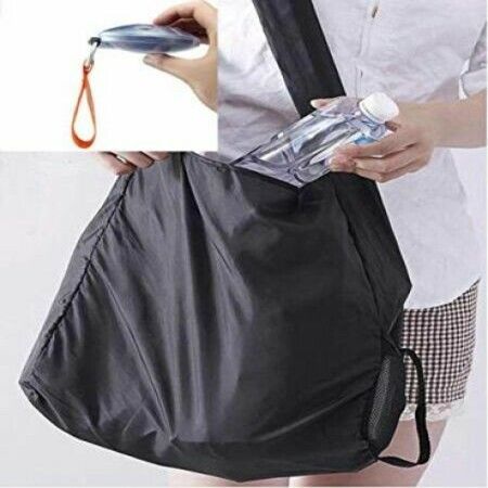 3 Pack Reusable Shopping Bags  Disk Portable Grocery Bag