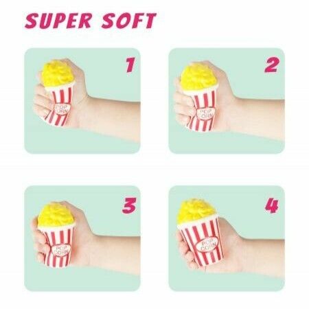 Slow Rising 10 pcs Soft Squishy Stress Relief Squeeze Toy for Boys and Girls Item Randomly Send (Blind box)