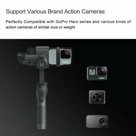 Capture2 3Axis Handheld Gimbal Stabilizer For Smartphone Samsung Iphone Gopro Camera Action EKEN Gimbal Kit IOS Android