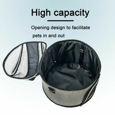 Travel Pet Cat Bag Breathable Portable Car Seat Backpack Travel Pet Bag Handbag Out Messenger Bag