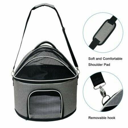 Travel Pet Cat Bag Breathable Portable Car Seat Backpack Travel Pet Bag Handbag Out Messenger Bag