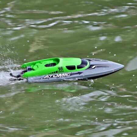 High-Speed 30km/h Remote-Control Ship Cooling Overturn Reset pull fishnet Speedboat