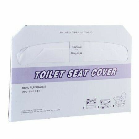 3Packs Disposable Toilet Seat Covers Paper Shield 600pcs total