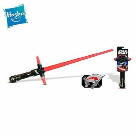 Star Wars Lightsaber Academy Level 1 Red Lightsaber Toy with Light-Up Extendable Blade 1 pack