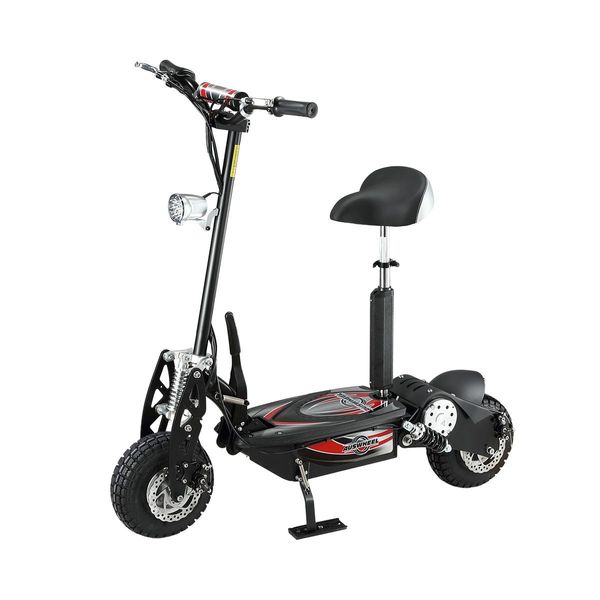 500W foldable riding motorised electric scooter various terrain suitable w/ removal seat