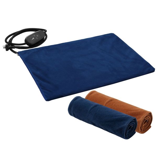 pet dog elderly cat L instant heating bed pad mat blanket chew-resistant & waterproof