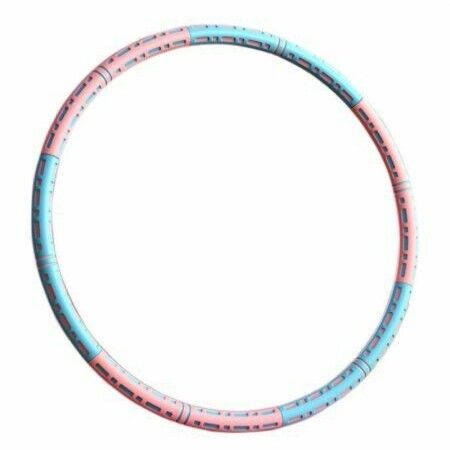 Exercise Hula Hoop 6 Sections Detachable Adjustable Weight loss waist slim  Size 90cm