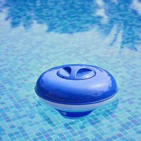 Floating Chlorine Dispenser for Pools, Mini Chemical Floater Dispenser